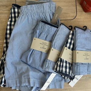 J Crew Cotton Boxer Shorts (6 pairs)